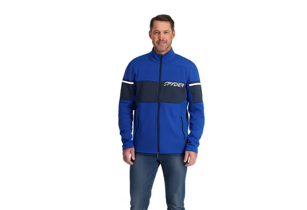 Spyder Fleecejacke Speed Fleece Jacke für Herren - Farbe electric blue