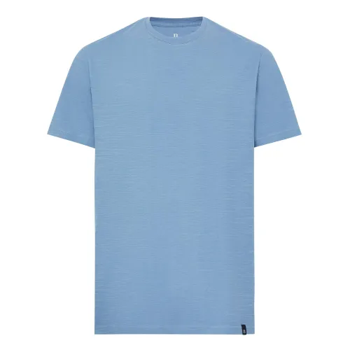 Ss Slub Cotton Jersey T Shirt,Ss Slub Baumwoll-Jersey T-Shirt,Ss Slub Cotton Jersey T-Shirt Boggi Milano