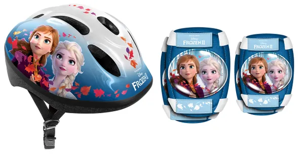 Stamp Mädchen Stamp Frozen 2 Helmet + Elbow and Knee Pads