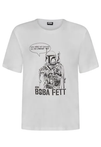 Star Wars T-Shirt Star Wars Boba Fett Herren T-Shirt Kurzarm-Shirt