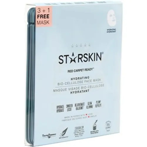 StarSkin Tuchmasken Hydrating Face Mask Set Bio-Cellulose Damen