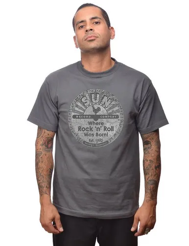 Steady Clothing T-Shirt Sun Records Distressed Grau
