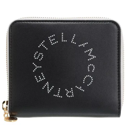 Stella McCartney Portemonnaie - Logo Wallet - Gr. unisize - in Schwarz - für Damen