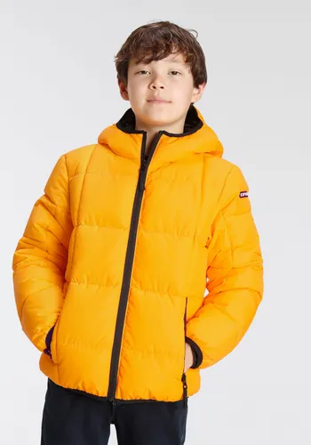 Steppjacke ICEPEAK "PASCO - für Kinder" Gr. 152, gelb Kinder Jacken Sportjacken