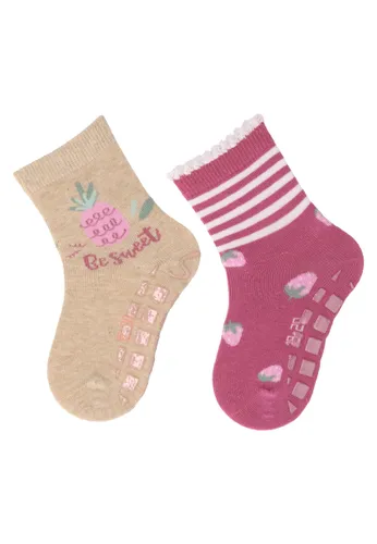 Sterntaler ABS -Socken 2er Pack Obst für Mädchen -