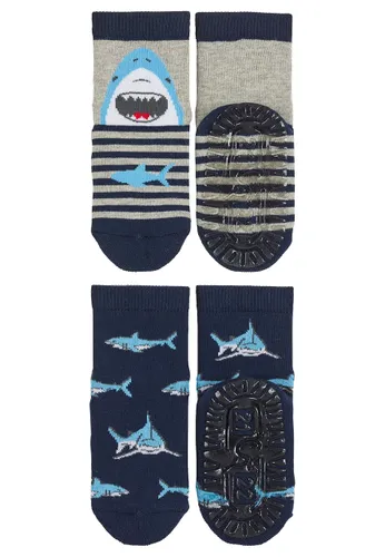 Sterntaler Baby-Jungen FlitzerAIR Doppelpack Haie Fliesen