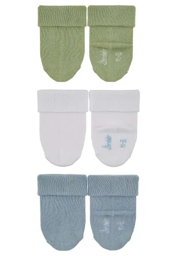 Sterntaler Baby-Jungen Söckchen 3erPack Uni Bambus Socken