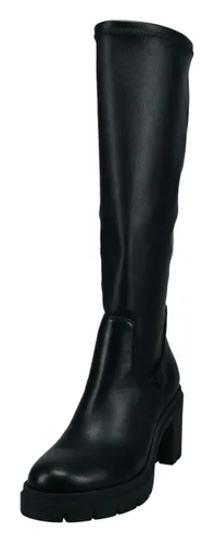 Stiefel BAGATT Gr. 38, XS-Schaft, schwarz Damen Schuhe Schmalschaftstiefel mit Innenreißverschluss