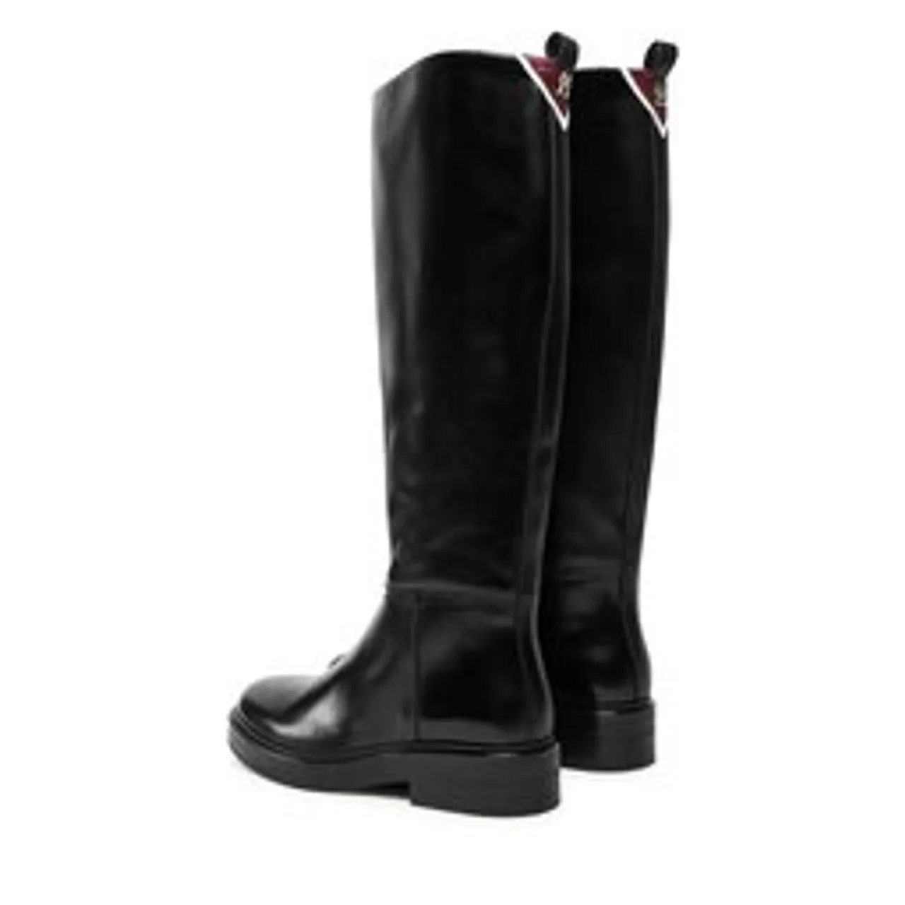Stiefel Tommy Hilfiger Cool Elevated Longboot FW0FW07488 Black BDS