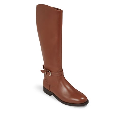 Stiefel Tommy Hilfiger Elevated Essential Longboot FW0FW07484 Natural Cognac GTU