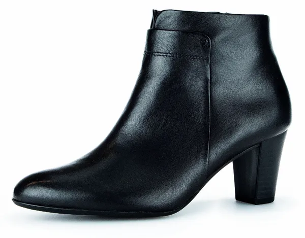 Stiefelette GABOR "Nizza" Gr. 40, schwarz Damen Schuhe Reißverschlussstiefeletten mit Innenreißverschluss