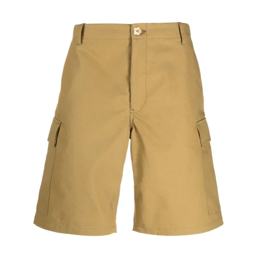 Stilvolle Mehrfachtaschen Baumwoll-Cargo-Shorts Kenzo
