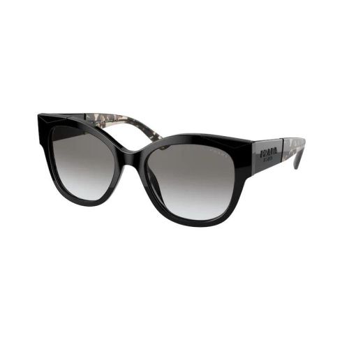 Stilvolle schwarze Sonnenbrille Prada