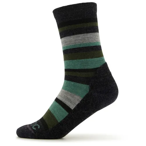 Stoic - Kid's Merino Trekking Crew Socks Stripes - Wandersocken