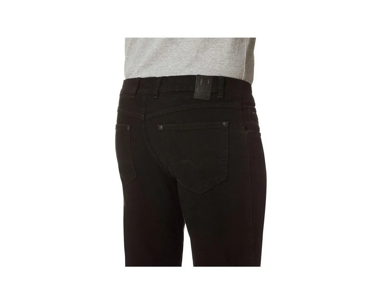 Stooker Men 5-Pocket-Jeans schwarz (1-tlg)
