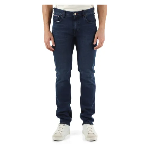 Straight Fit Jeans Fünf Taschen Denton Tommy Hilfiger