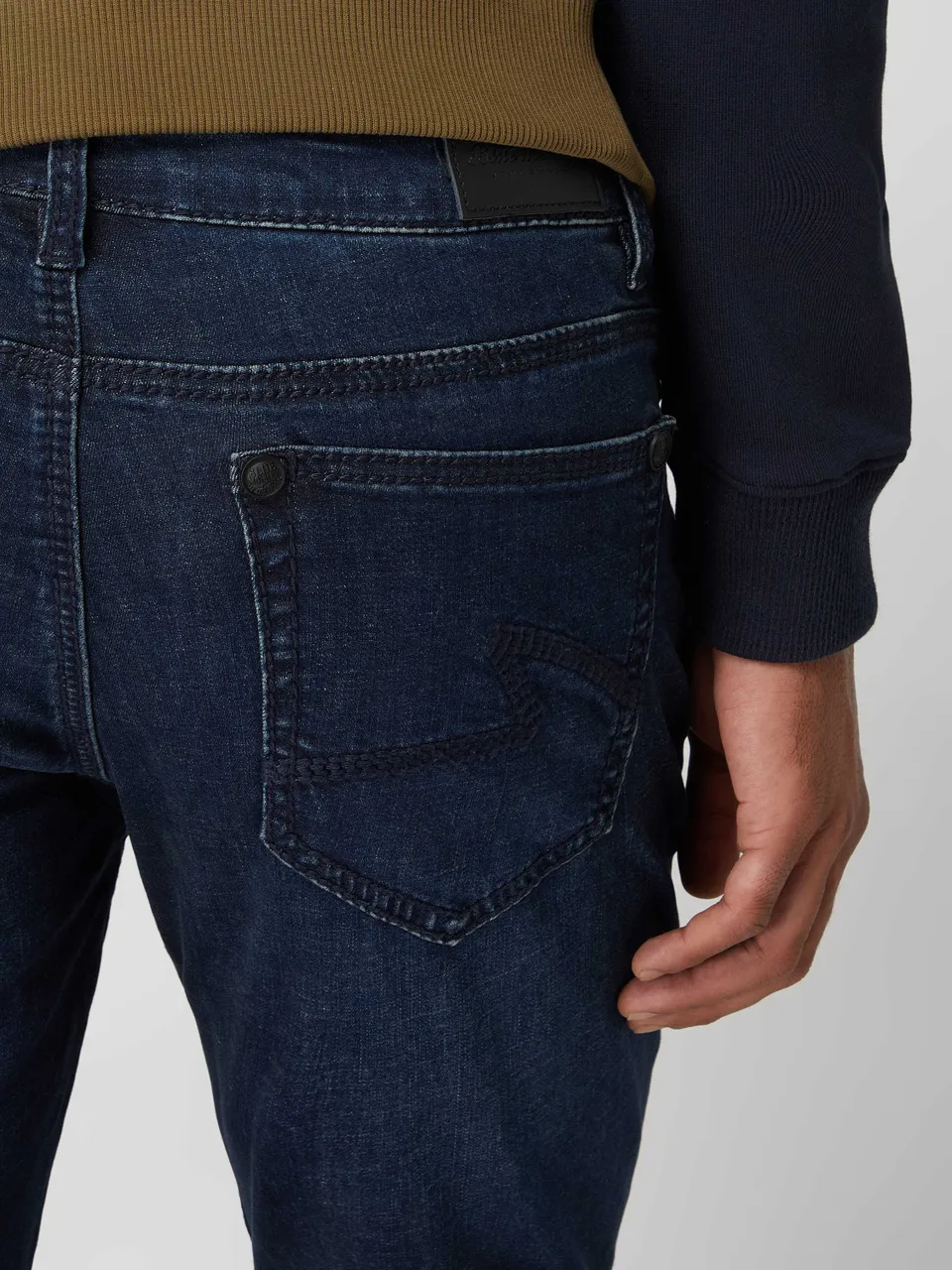 Straight Fit Jeans mit Stretch-Anteil Modell 'Markus'
