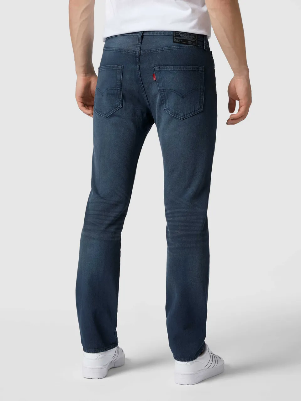 Straight Fit Jeans mit Stretch-Anteil -'Water<Less™' 'Performance Denim' 