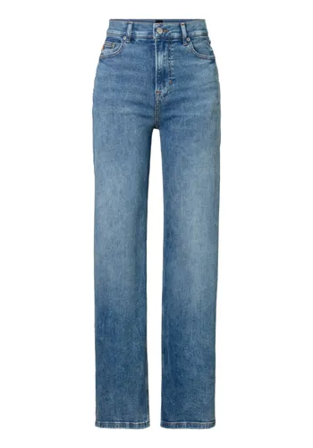 Straight-Jeans BOSS ORANGE "C_MARLENE HR 2.0 Premium Damenmode" Gr. 28, N-Gr, blau (medium blue424) Damen Jeans Gerade
