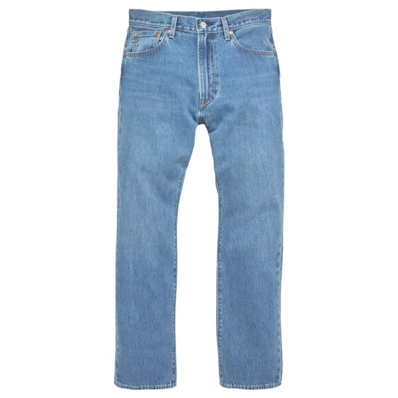 Straight-Jeans LEVI'S "551Z AUTHENTIC" Gr. 30, Länge 30, blau (z0873 medium i) Herren Jeans Loose Fit mit Lederbadge