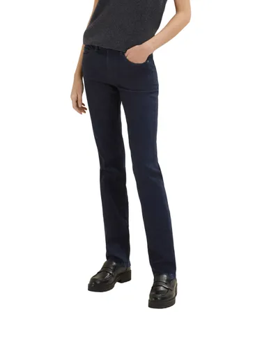 Straight-Jeans TOM TAILOR "Alexa Straight" Gr. 26, Länge 30, blau (clean rinsed blue denim) Damen Jeans Gerade Bestseller