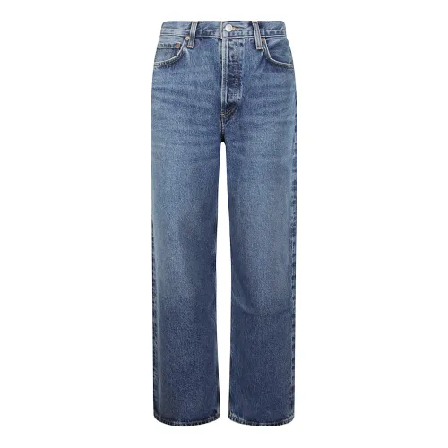 Straight Jeans,Denim Image Jeans - Stilvoll und Trendig Agolde