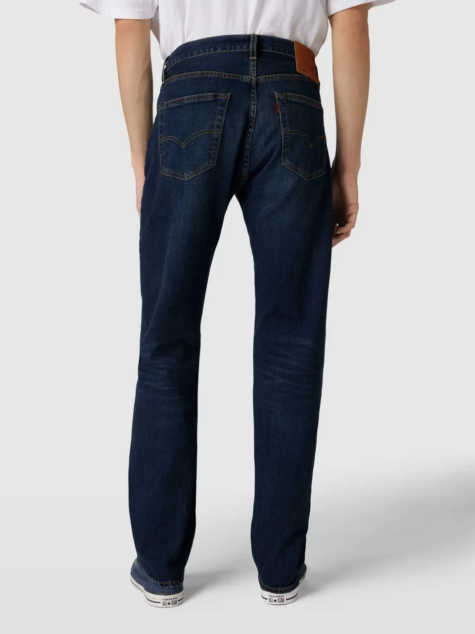 Straight Leg Jeans im 5-Pocket-Design Modell 'BLOCK CRUSHER'