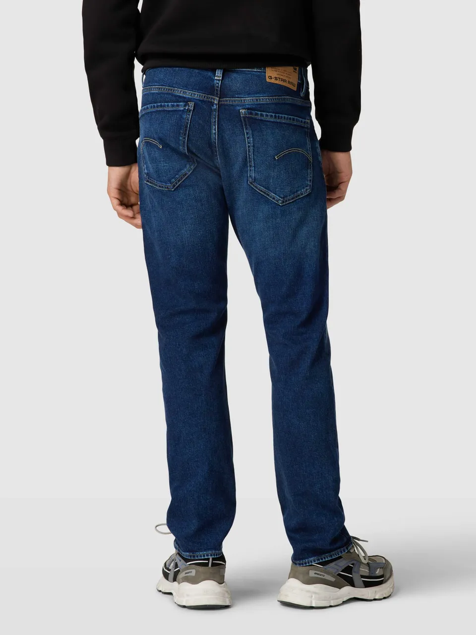 Straight Leg Jeans im 5-Pocket-Design Modell 'Mosa'