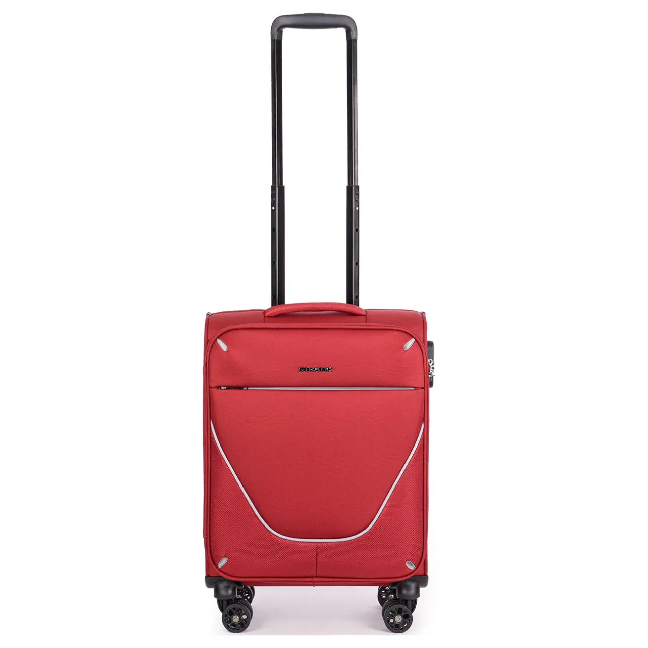 Stratic Reisetrolley Strong 4DR Spinner S 55cm redwine