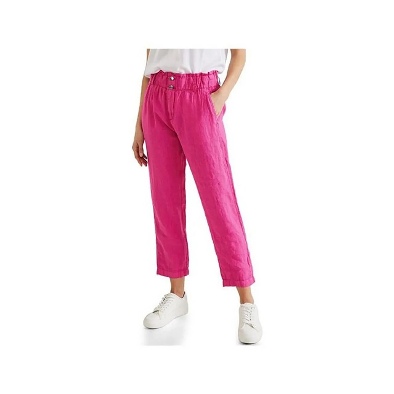 STREET ONE 5-Pocket-Jeans pink (1-tlg)