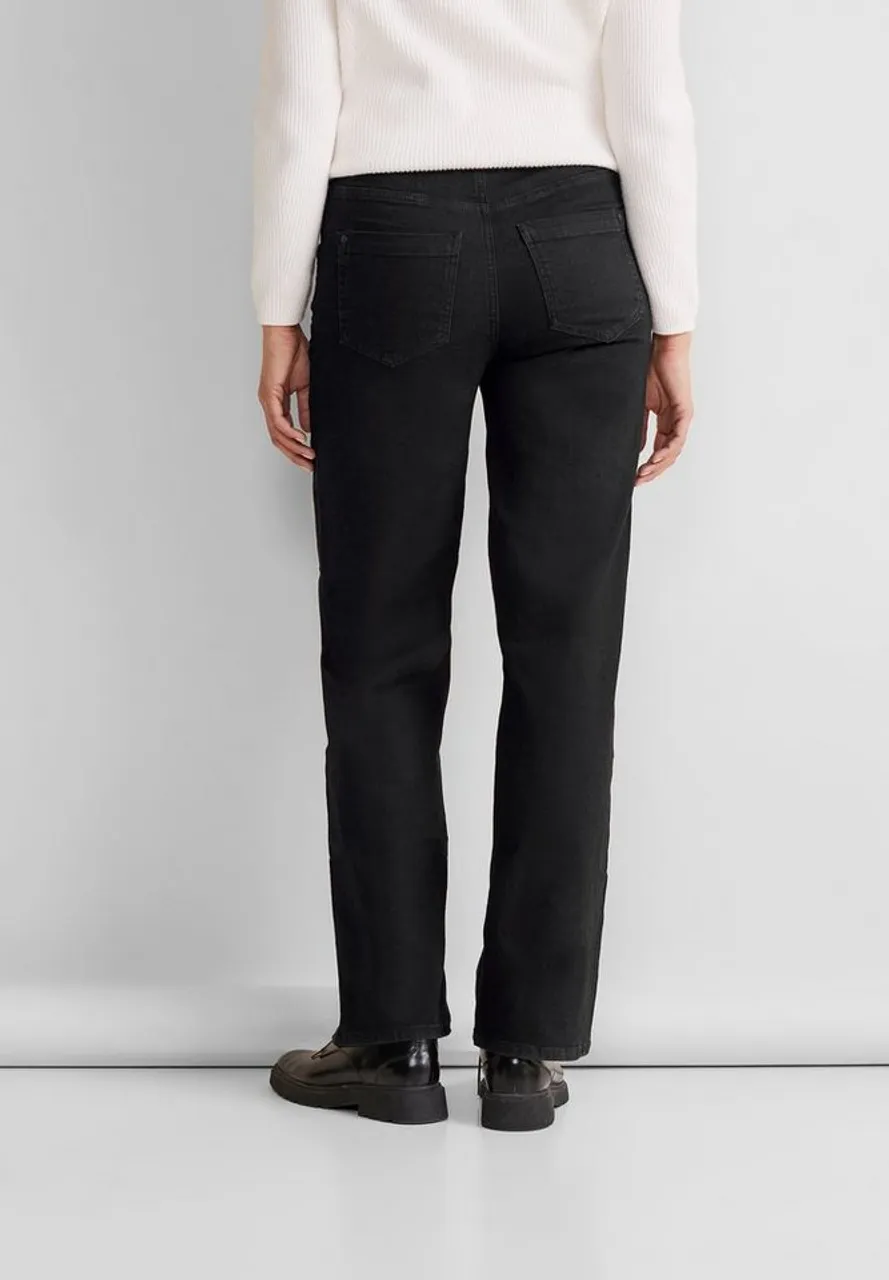 STREET ONE 5-Pocket-Jeans QR York Straight mit geradem Bein