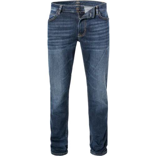 Strellson Herren Jeans blau Baumwoll-Stretch Slim Fit