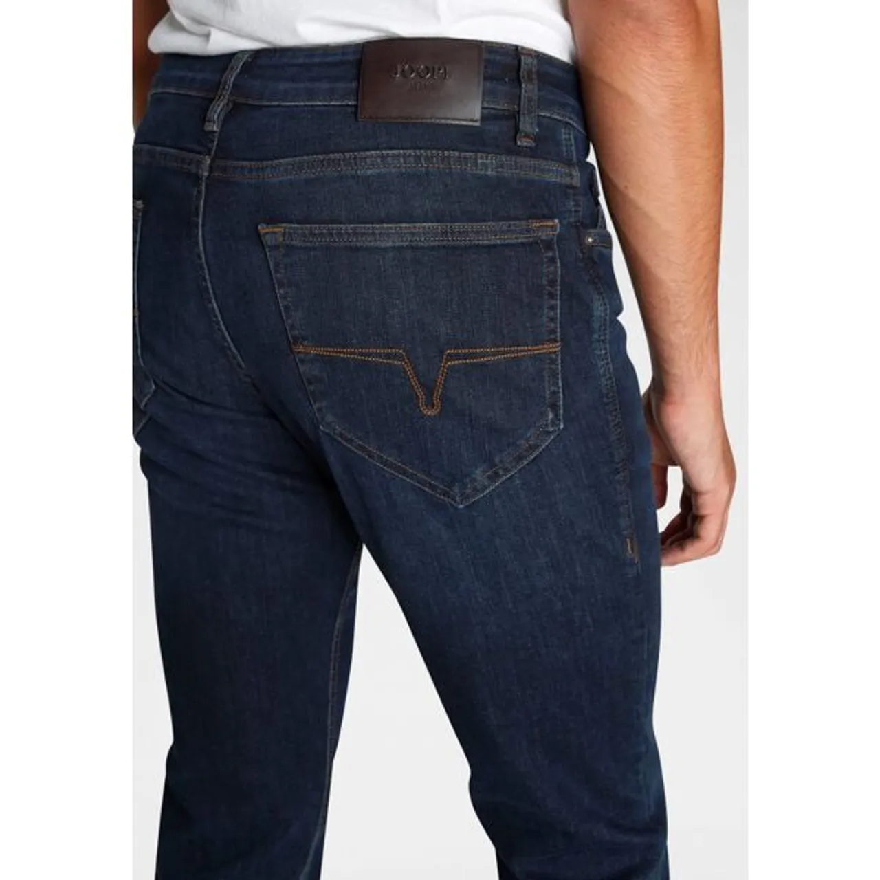 Stretch-Jeans JOOP JEANS "Mitch" Gr. 30, Länge 32, blau (navy) Herren Jeans 5-Pocket-Jeans Stretch