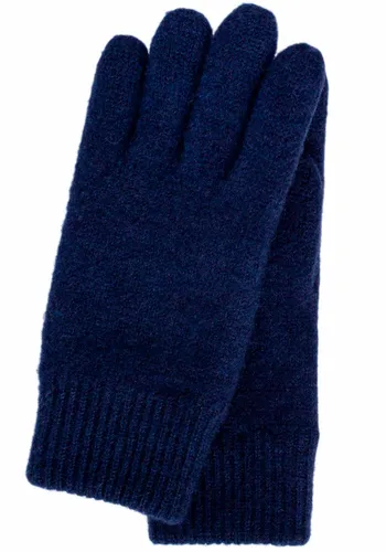 Strickhandschuhe KESSLER Gr. L, blau (dark blue) Damen Handschuhe Fingerhandschuhe