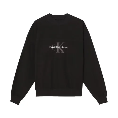 Strukturiertes Oversized Sweatshirt Calvin Klein