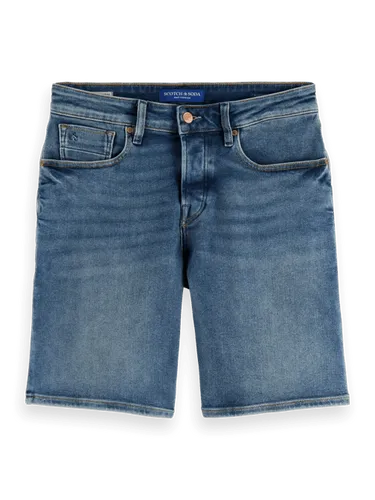 Strummer slim fit short— Blauw Blend - Größe 8 - Multicolor - Junge - Shorts - Scotch & Soda