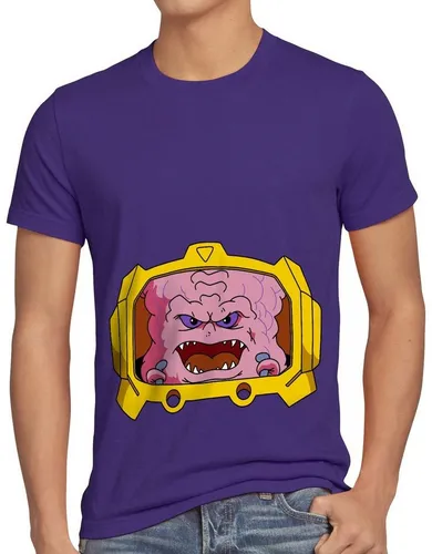 style3 Print-Shirt Herren T-Shirt Krang turtles teenage schildkröte comic mutant