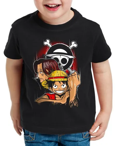 style3 Print-Shirt Kinder T-Shirt Monkey D. Ruffy strohhut bande anime manga