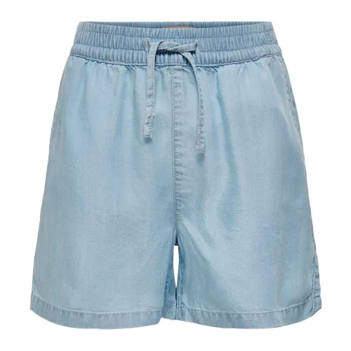 Stylische Denim Shorts - Hellblau Only