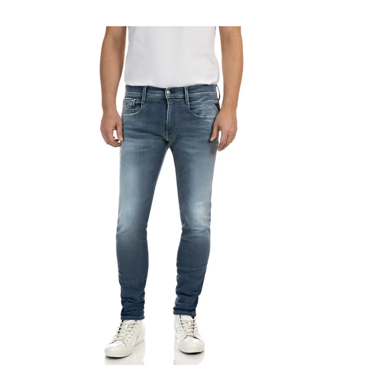 Stylische Slim-Fit Herren Jeans Replay