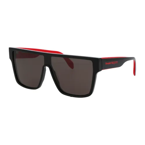 Stylische Sonnenbrille Am0354S Alexander McQueen