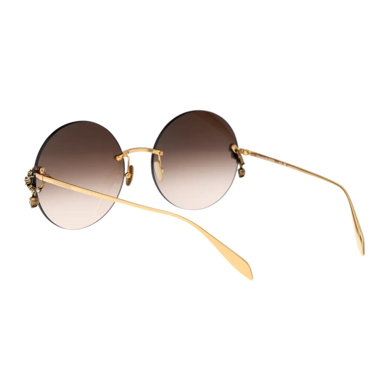 Stylische Sonnenbrille Am0418S Alexander McQueen