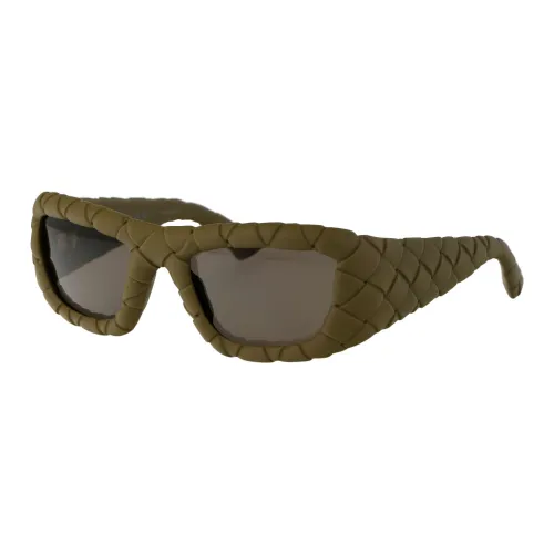 Stylische Sonnenbrille BV1303S,Damen Rechteckige Sonnenbrille Bv1303S 002 Bottega Veneta