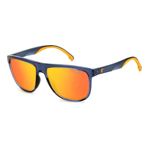 Stylische Sonnenbrille mit kontrastreichen Details Carrera