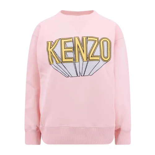 Stylischer rosa Sweatshirt für Frauen Kenzo