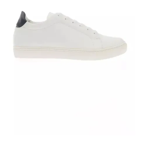 Stylischer weißer Sneaker mit kontrastierendem Logo-Print Pantofola d'Oro
