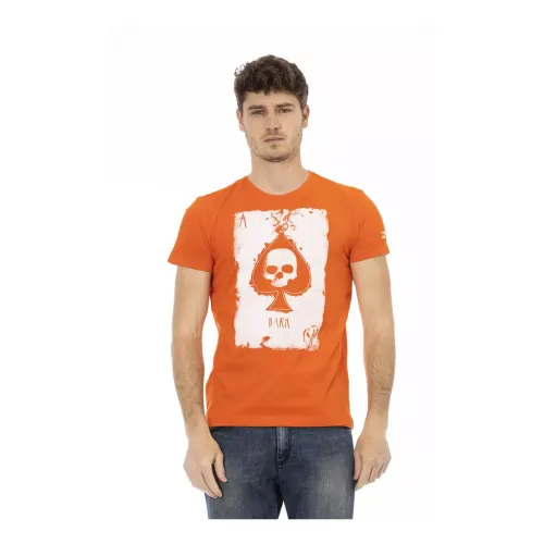 Stylisches Baumwoll-T-Shirt für Herren Trussardi