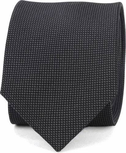 Suitable Krawatte Seide Schwarz 10
