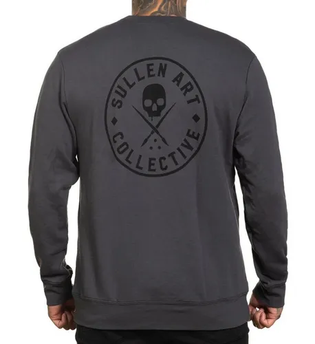 Sullen Clothing Sweatshirt Ever Crew Asphalt Grau Sweatshirt Pulli Pullover