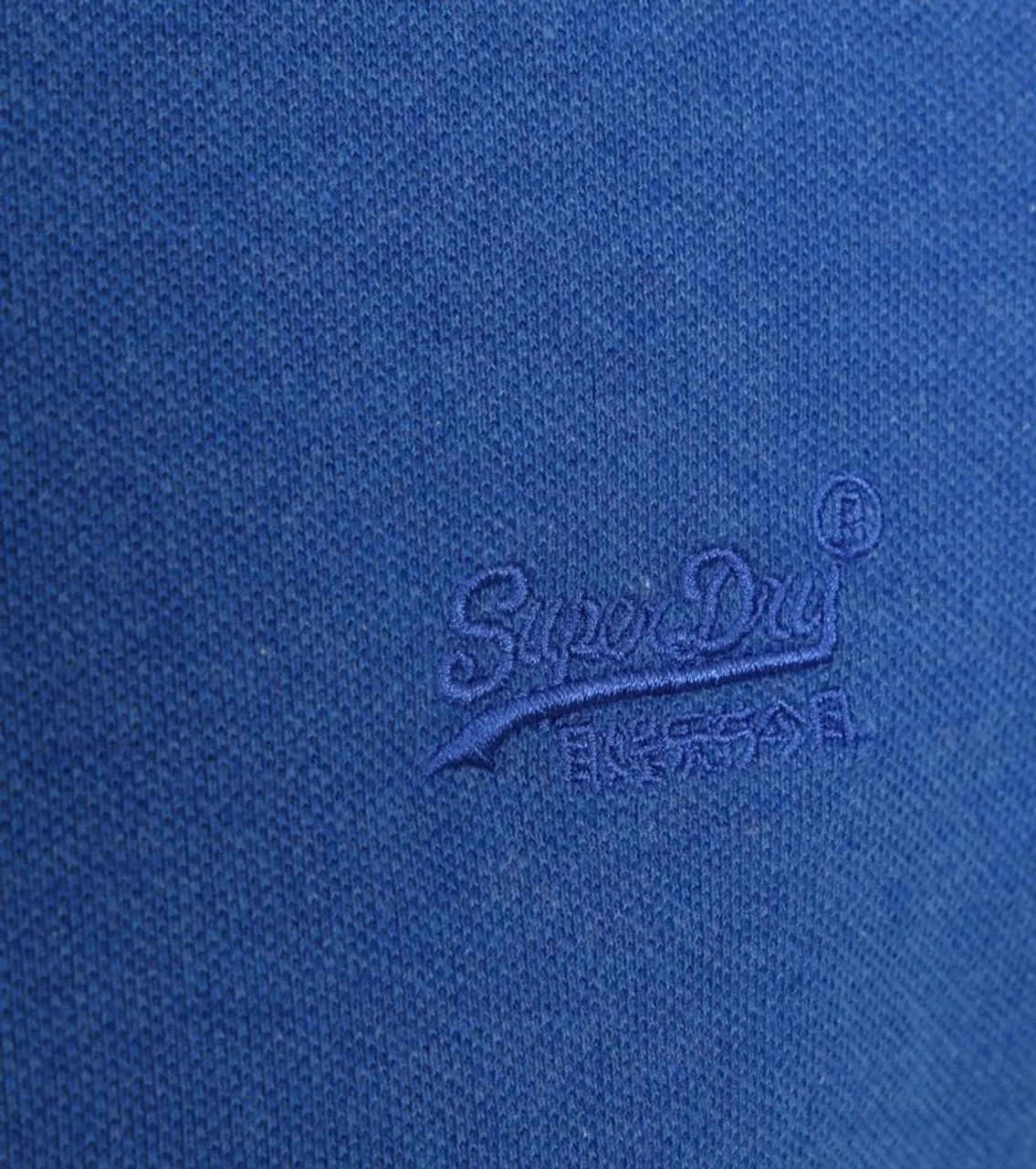 Superdry Classic Polo Shirt Mid Blau